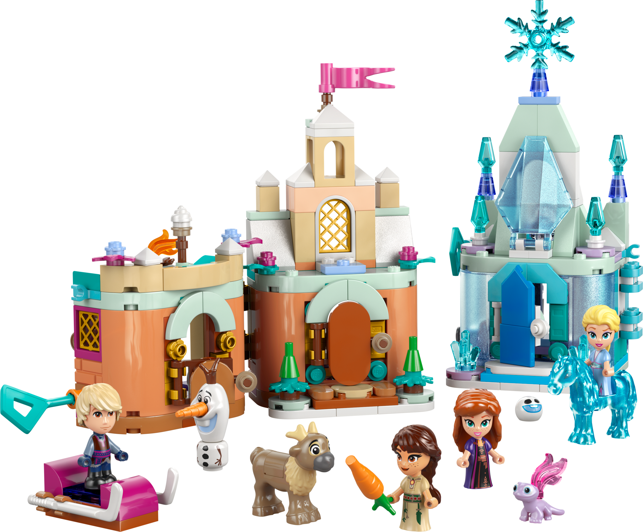 LEGO set 43278-1 Mini Arendelle Castle & Elsa's Ice Palace - Image 1