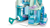 LEGO set 43278-1 Mini Arendelle Castle & Elsa's Ice Palace - Image 8