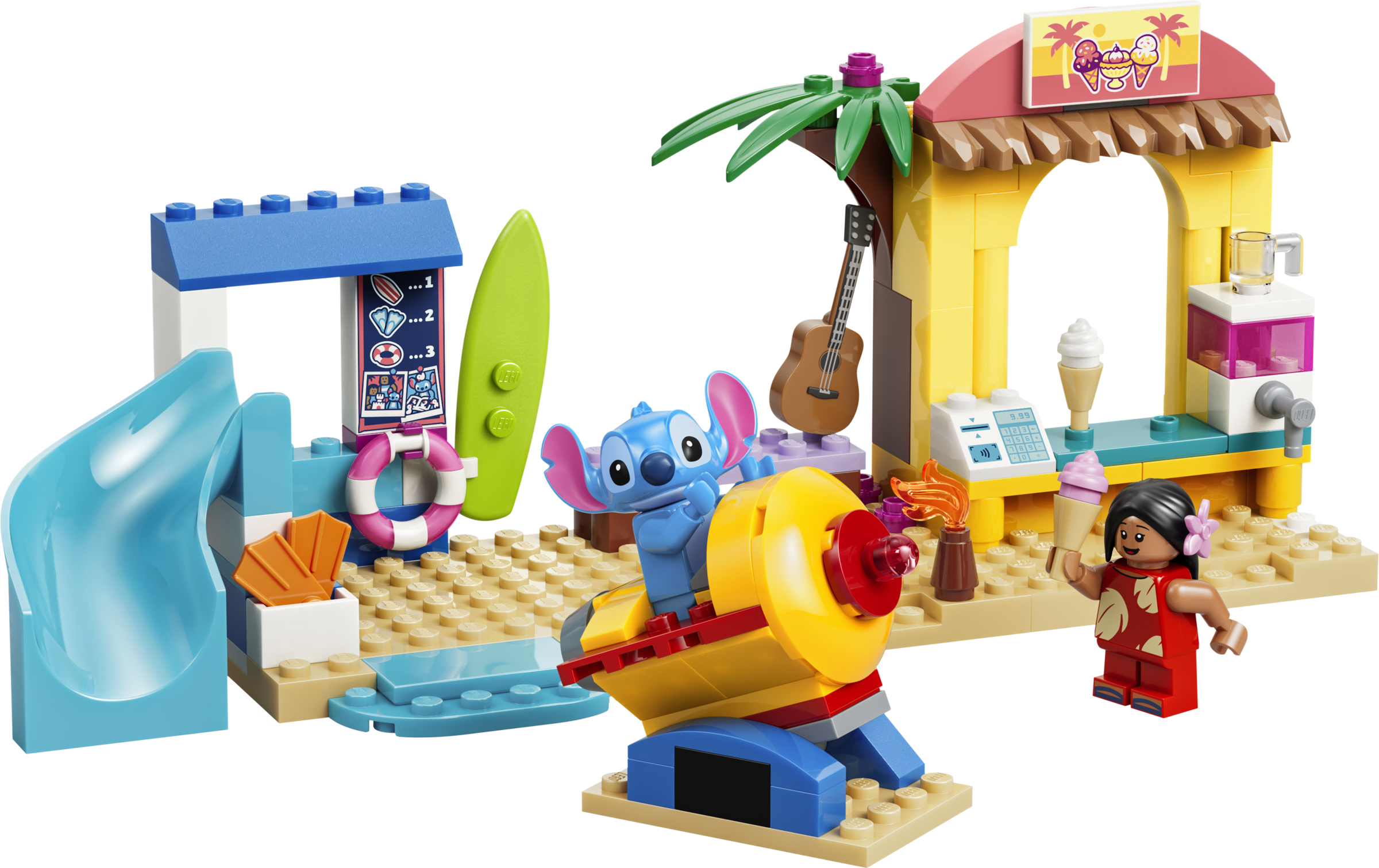 LEGO set 43280-1 Beach Fun with Lilo & Stitch - Image 1
