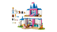 LEGO set 43283-1 Cinderella Animal Friends Castle - Image 7