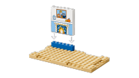 LEGO set 43283-1 Cinderella Animal Friends Castle - Image 8