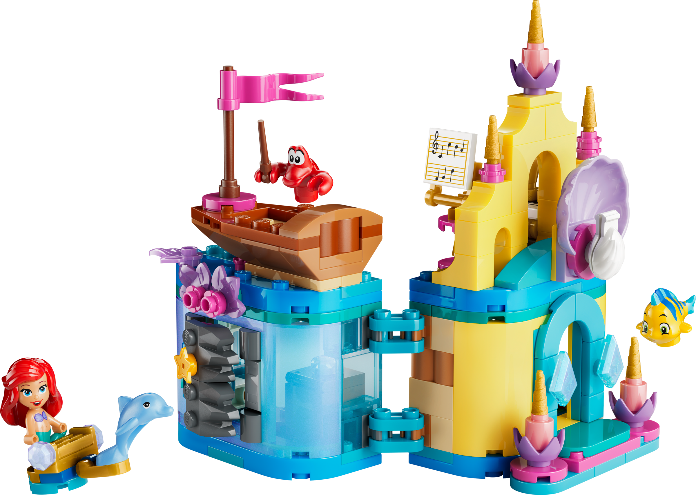 LEGO set 43285-1 Ariel's Magical Mini Palace - Image 1
