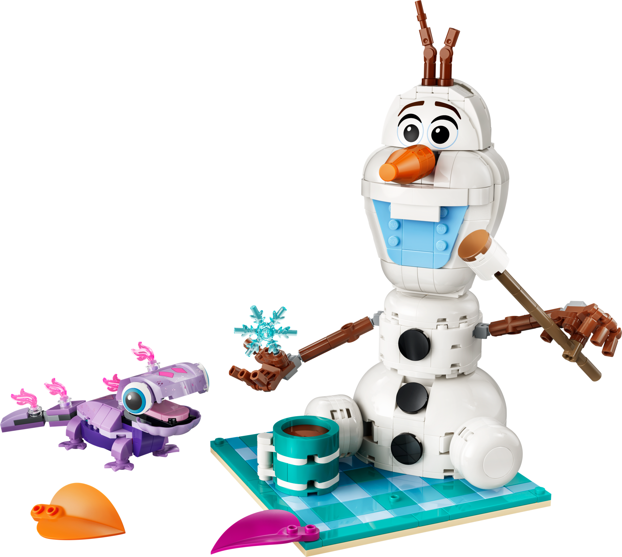 LEGO set 43287-1 Olaf and Bruni’s Picnic Fun - Image 1