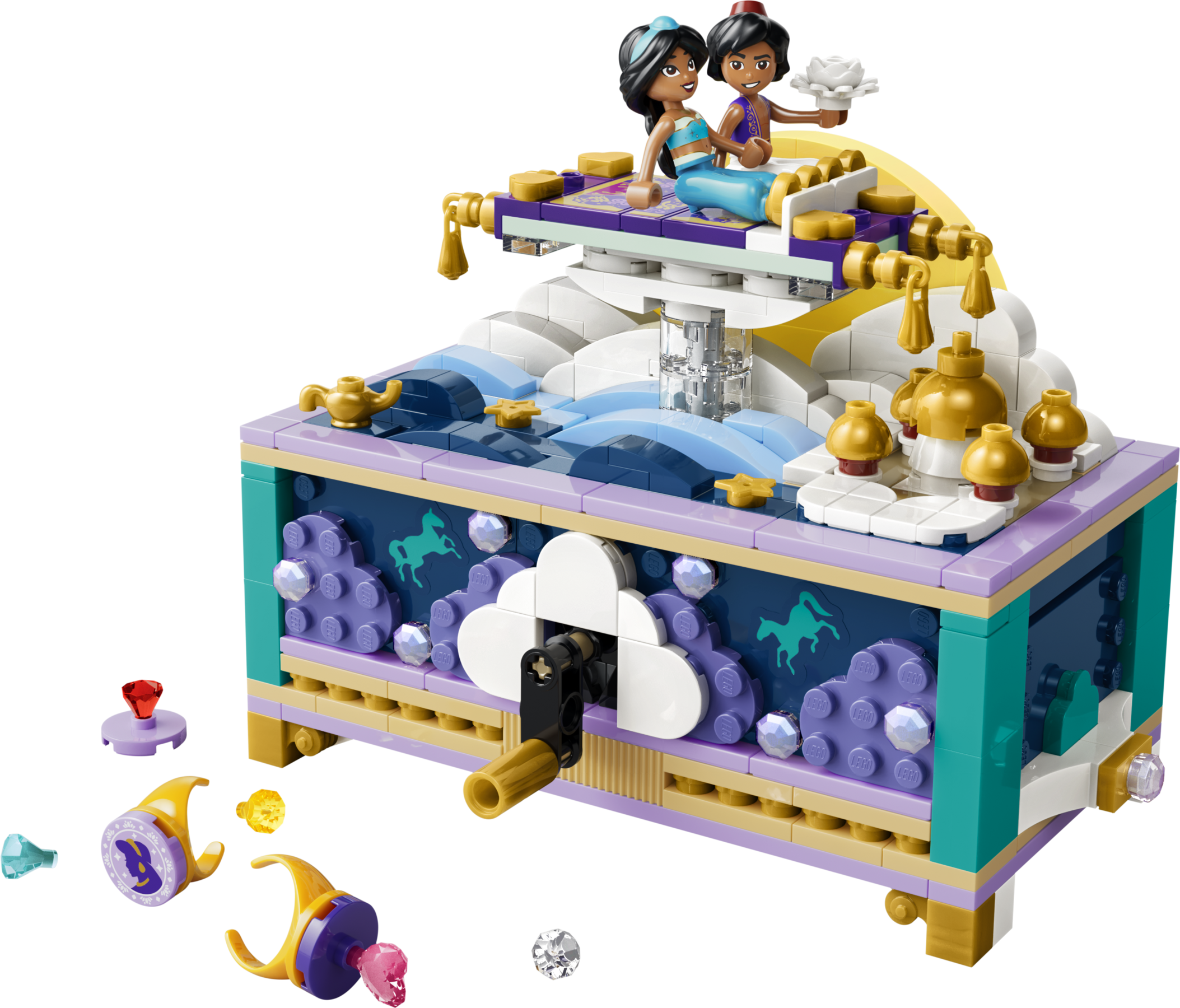 LEGO set 43295-1 Jasmine's Jewelry Box - Image 1
