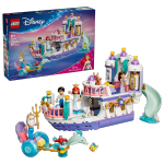 LEGO set 43299-1 Ariel's Royal Wedding Boat - Image 2