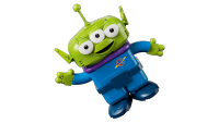 LEGO set 43307-1 Alien with Pizza Planet Rocket Ride - Image 4