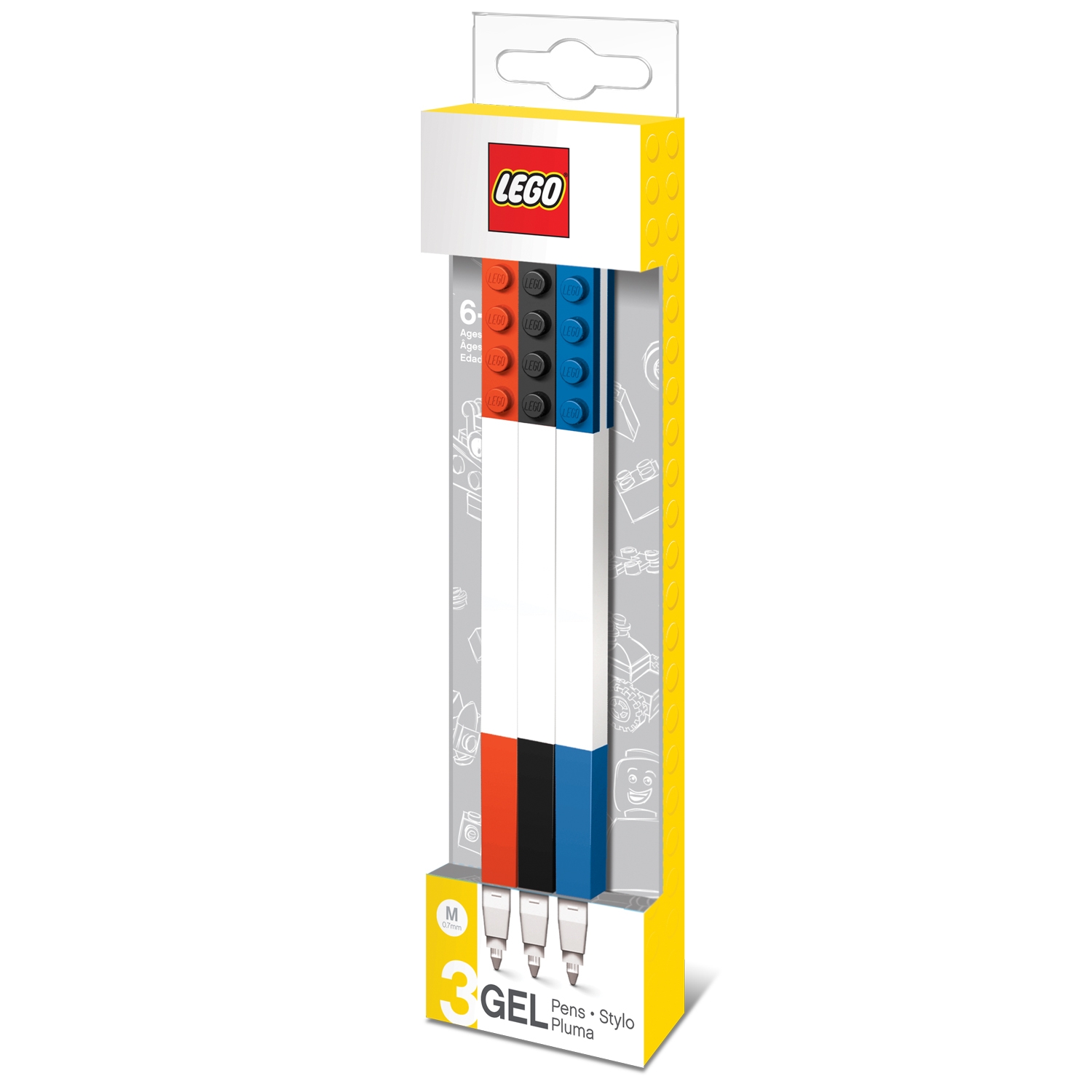 LEGO set 5005109-1 3 Gel Pens - Image 1