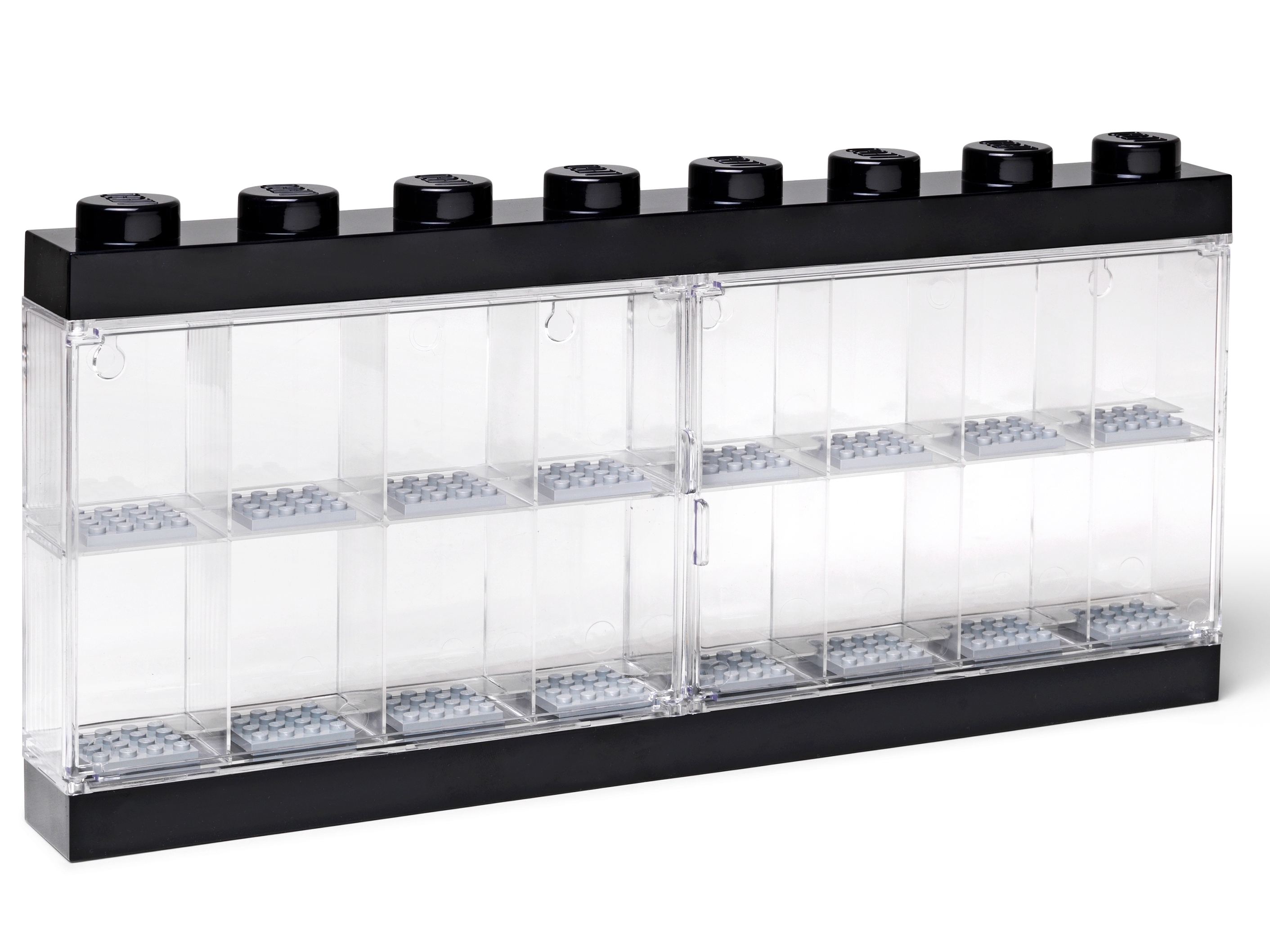 LEGO set 5005375-1 Minifigure Display Case 16 (Black) - Image 1