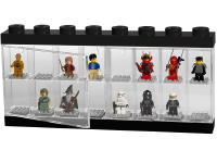 LEGO set 5005375-1 Minifigure Display Case 16 (Black) - Image 2