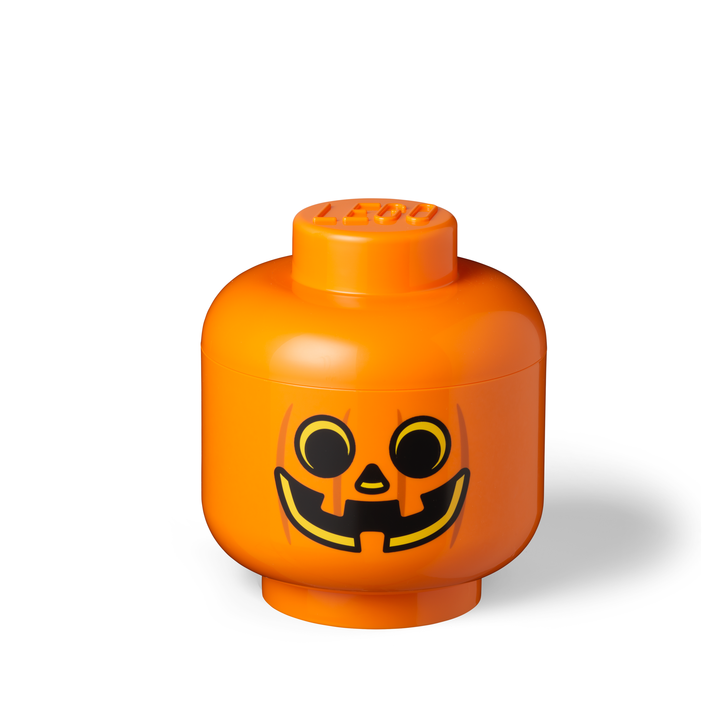 LEGO set 5005886-1 Storage Head L (Pumpkin) - Image 1