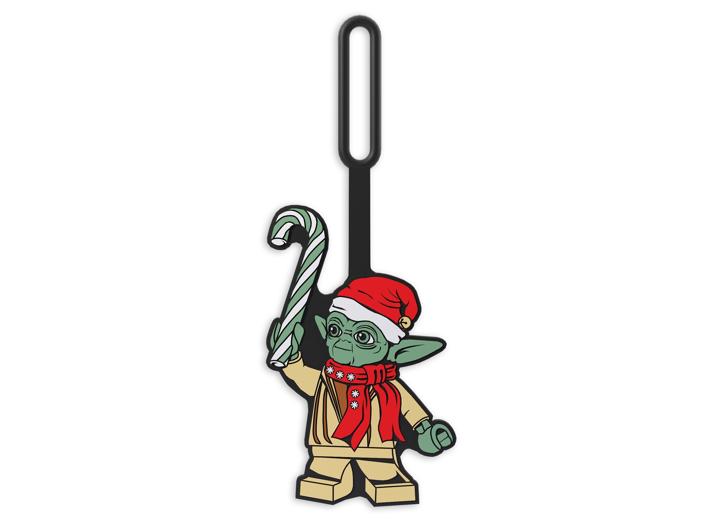 LEGO set 5006034-1 Yoda Holiday Bag Tag - Image 1