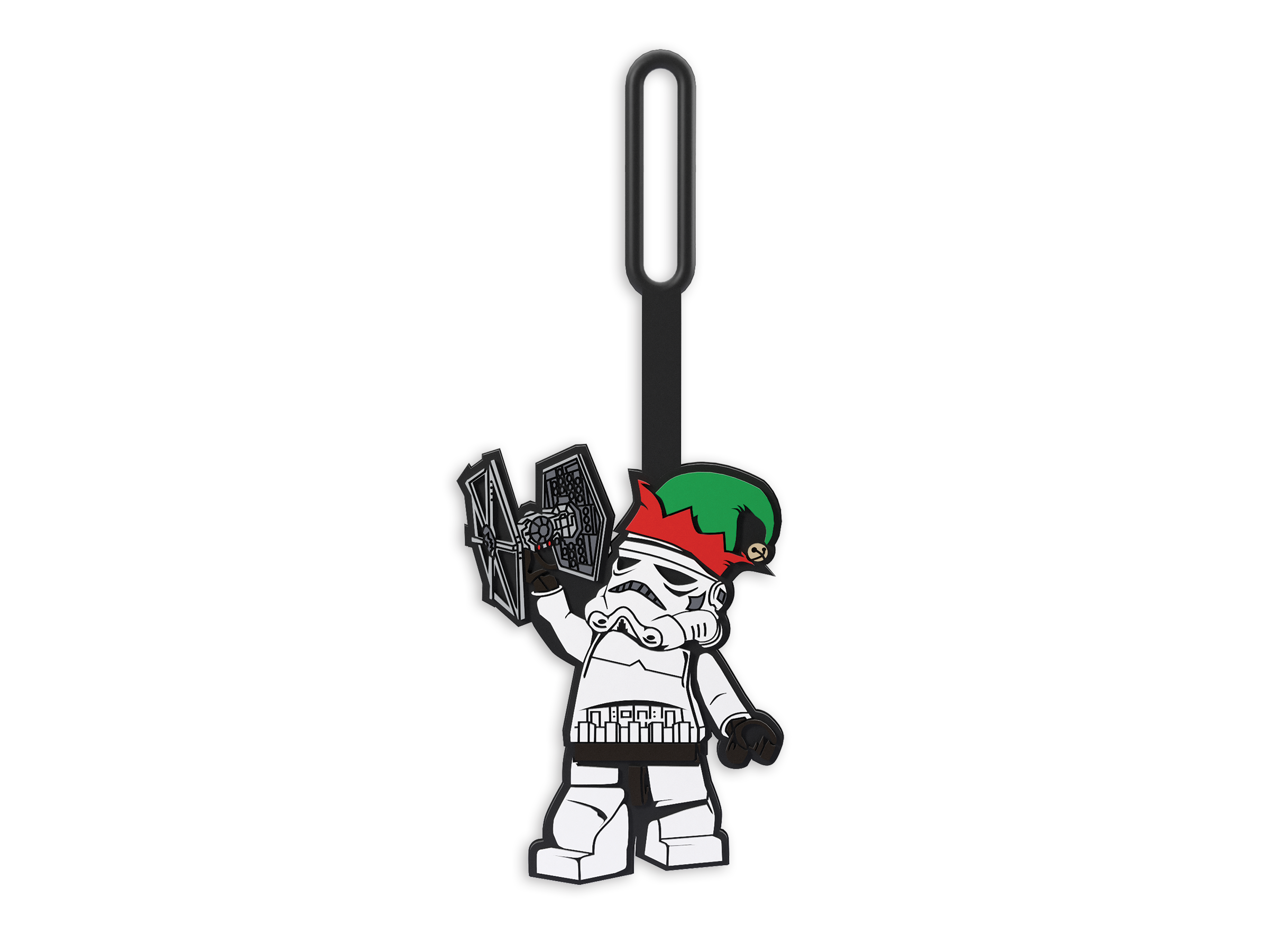 LEGO set 5006035-1 Stormtrooper Holiday Bag Tag - Image 1