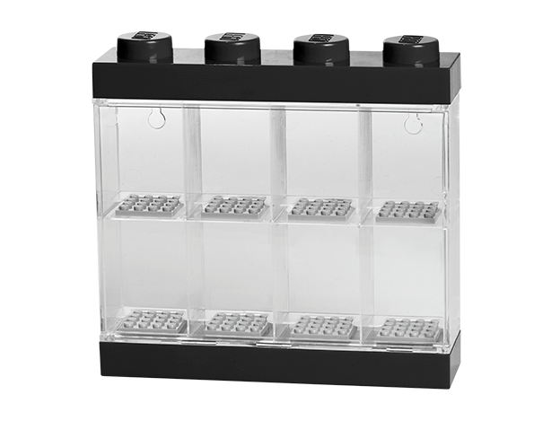 LEGO set 5006152-1 Minifigure Display Case 8 (Black) - Image 1