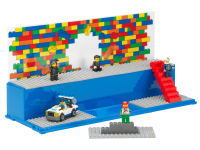 LEGO set 5006157-1 Play and Display Case (Blue) - Image 2