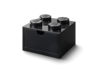 LEGO set 5006312-1 Desk Drawer 2 x 2 (Black) - Image 3