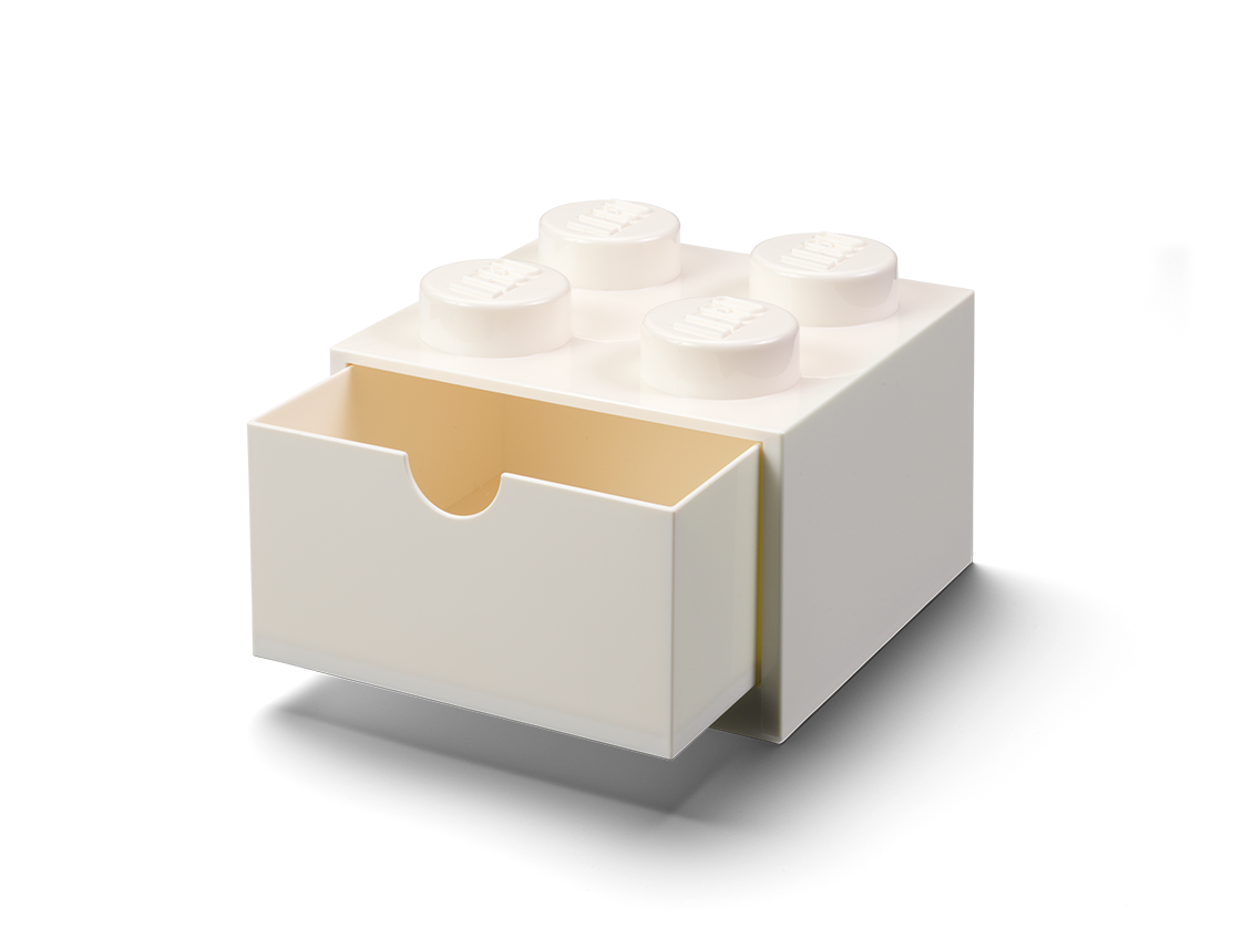 LEGO set 5006313-1 Desk Drawer 2 x 2 (White) - Image 1