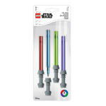 LEGO set 5006372-1 Lightsaber Gel Pen Multipack - 4 Pack - Image 1