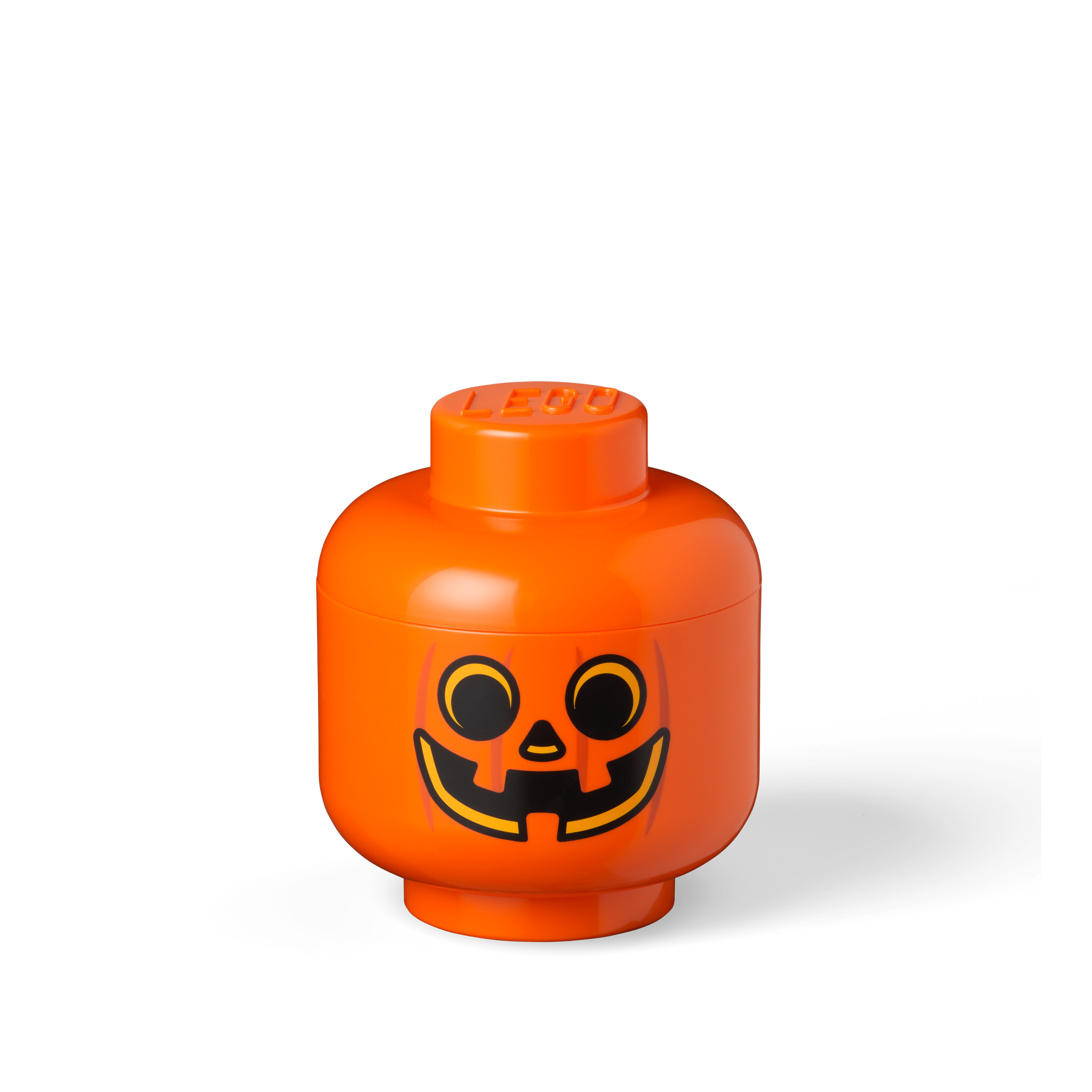 LEGO set 5006590-1 Storage Head S (Pumpkin) - Image 1