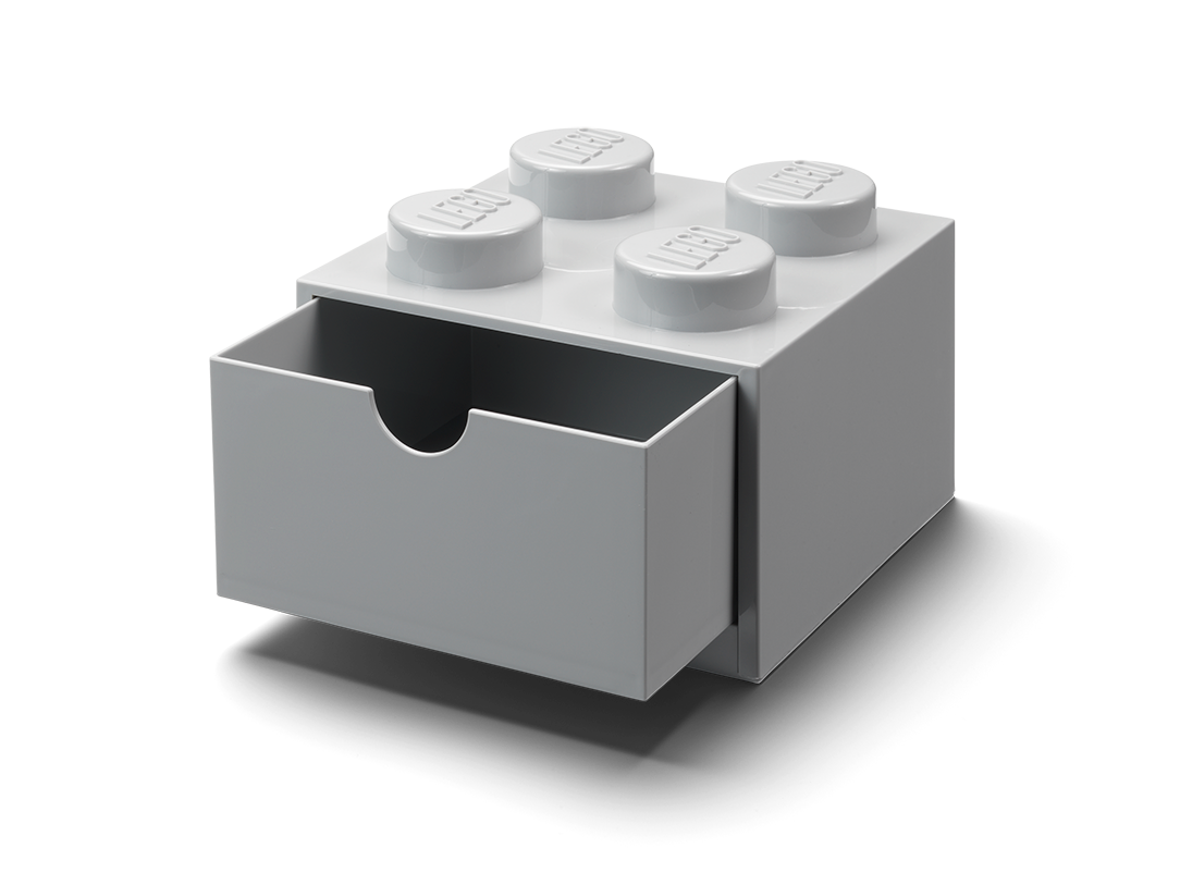 LEGO set 5006875-1 Desk Drawer 2 x 2 (Light Bluish Gray) - Image 1