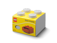 LEGO set 5006875-1 Desk Drawer 2 x 2 (Light Bluish Gray) - Image 2