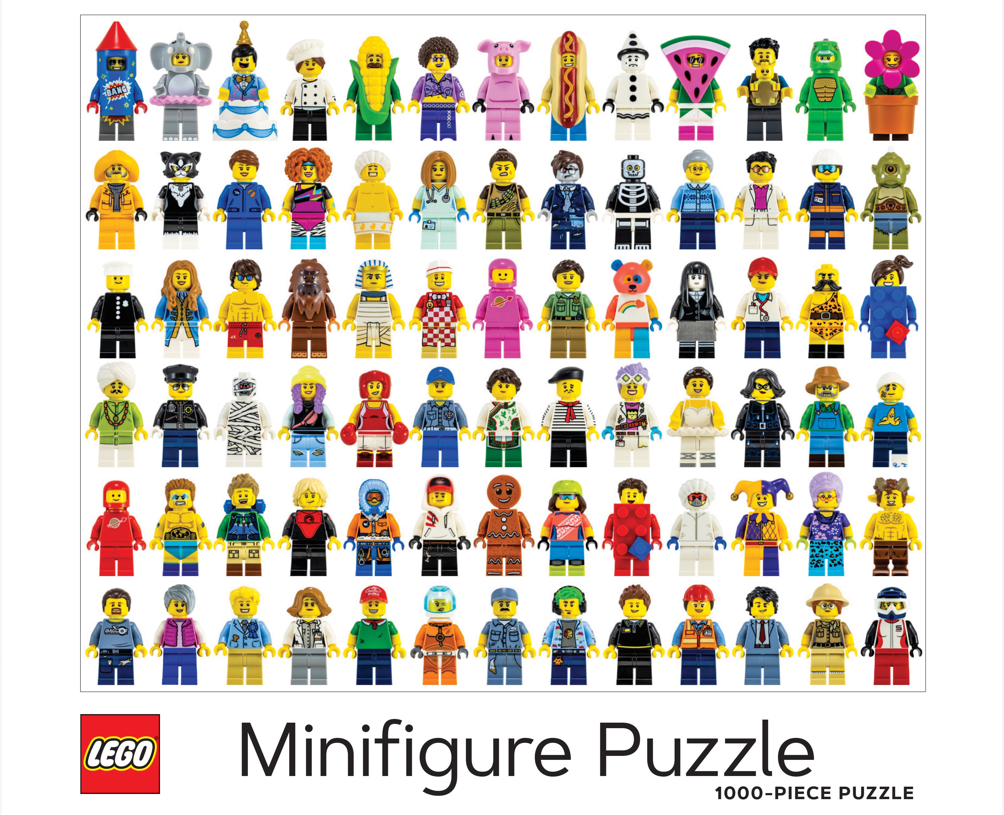 LEGO set 5007071-1 Minifigure Puzzle - Image 1