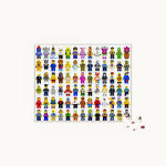 LEGO set 5007071-1 Minifigure Puzzle - Image 2