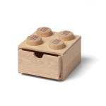 LEGO set 5007113-1 Wooden Desk Drawer 2 x 2 (Light Oak) - Image 1
