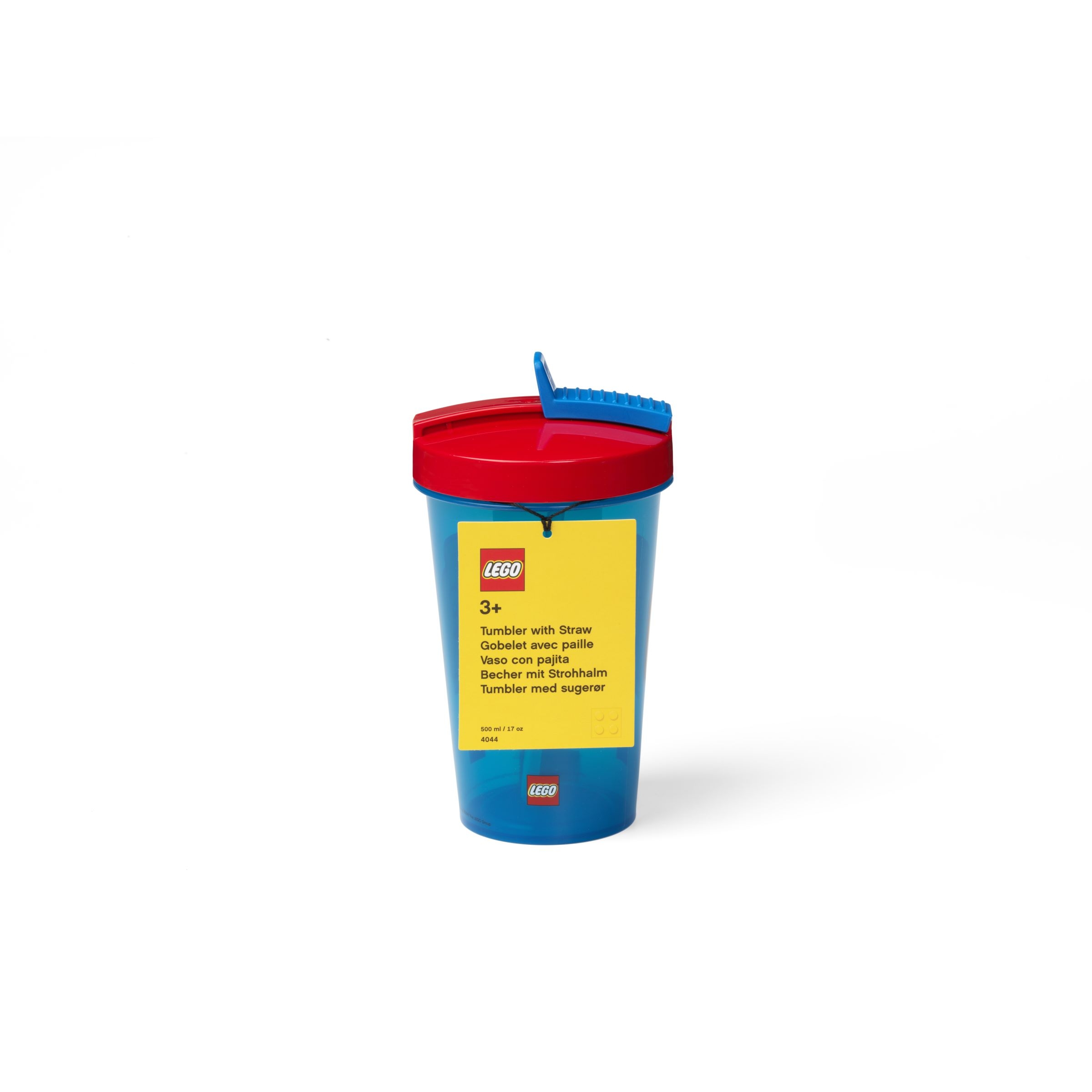 LEGO set 5007276-1 Emoticon Tumbler with Straw - Image 1