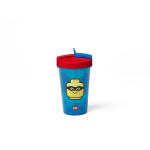 LEGO set 5007276-1 Emoticon Tumbler with Straw - Image 2