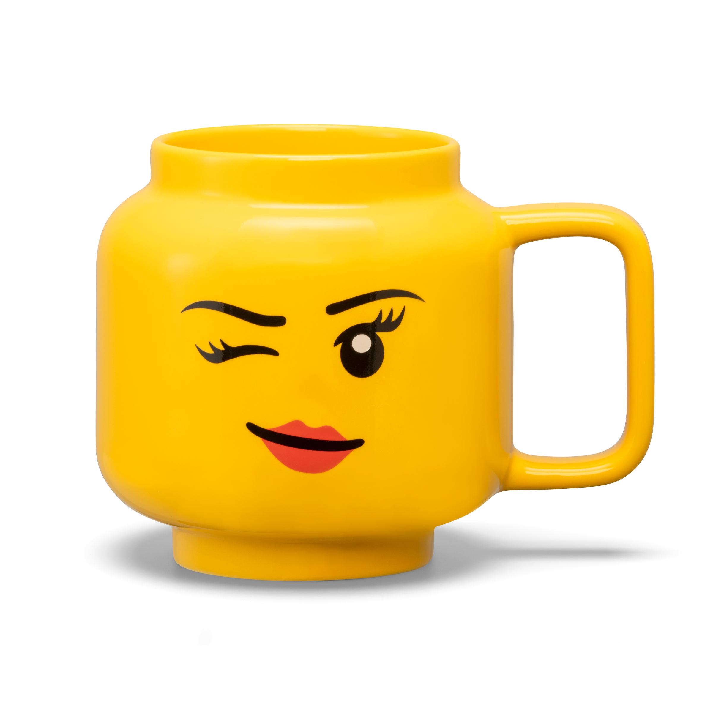 LEGO set 5007876-1 Minifigure Ceramic Mug (Girl Winking 530ml) - Image 1