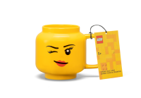 LEGO set 5007876-1 Minifigure Ceramic Mug (Girl Winking 530ml) - Image 2