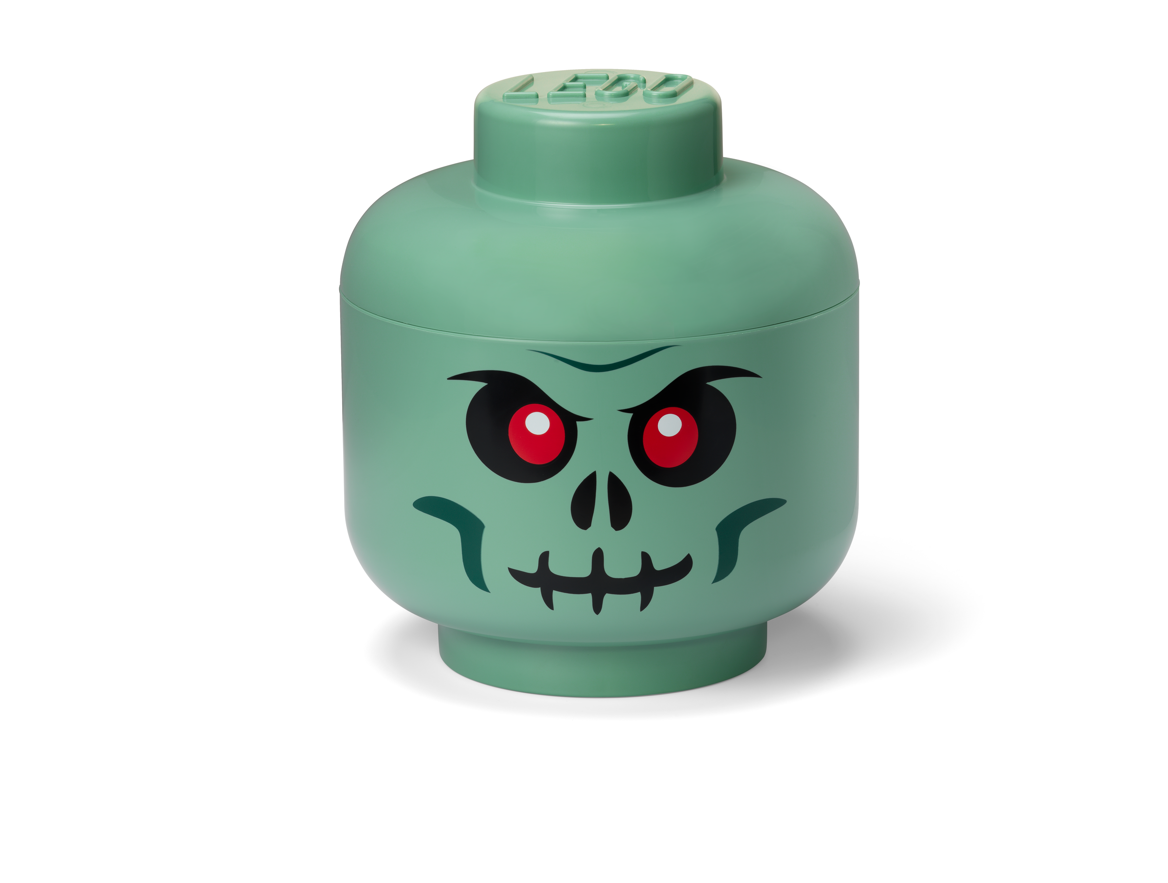 LEGO set 5007889-1 Storage Head L (Sand Green Skeleton) - Image 1