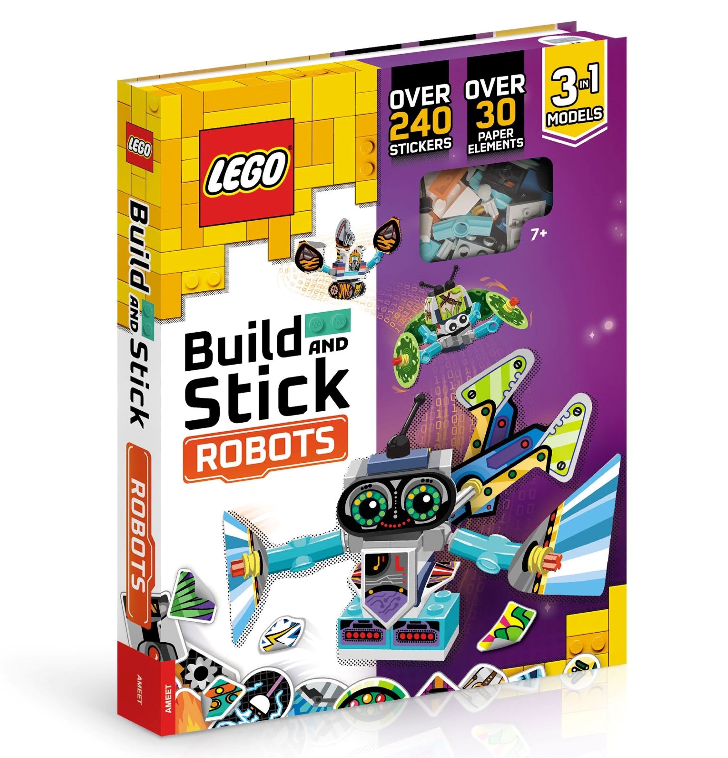 LEGO set 5007895-1 Build and Stick: Robots - Image 1