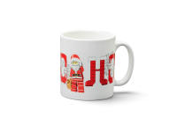 LEGO set 5008077-1 Christmas Santa Ceramic Mug - Image 3