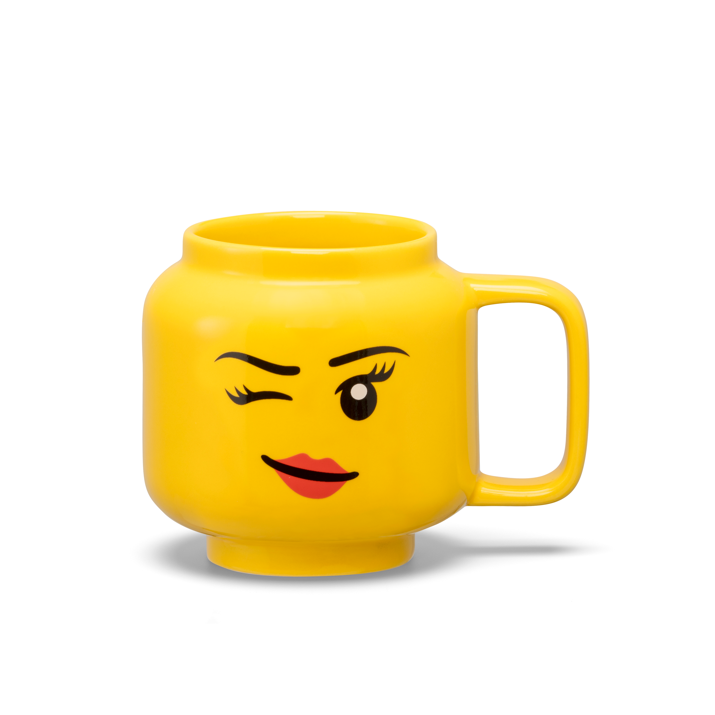 LEGO set 5009034-1 Minifigure Ceramic Mug (Girl Winking 255ml) - Image 1
