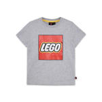 LEGO set 5009092-1 Kids' Short Sleeve Logo T-Shirt – Gray Mélange - Image 1