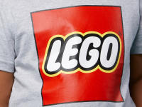 LEGO set 5009092-1 Kids' Short Sleeve Logo T-Shirt – Gray Mélange - Image 8