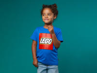 LEGO set 5009093-1 Kids' Short Sleeve Logo T-Shirt – Blue - Image 5
