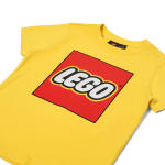 LEGO set 5009094-1 Kids' Short Sleeve Logo T-Shirt – Yellow - Image 2