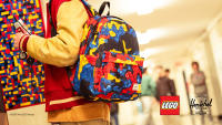 LEGO set 5009272-1 Herschel Classic XL Backpack - Abstract Bricks - Image 8