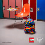 LEGO set 5009272-1 Herschel Classic XL Backpack - Abstract Bricks - Image 11