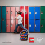 LEGO set 5009284-1 Herschel Heritage Youth Backpack - Scavenger Hunt Bricks - Image 7