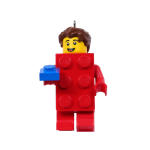 LEGO set 5009473-1 Hallmark Keepsake Christmas Tree Ornament - Brick Suit Guy - Image 2