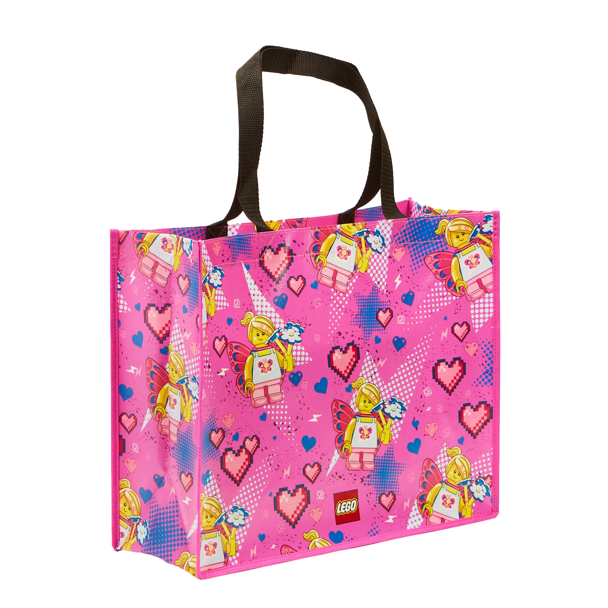 LEGO set 5009543-1 Butterfly Girl Tote Bag - Image 1