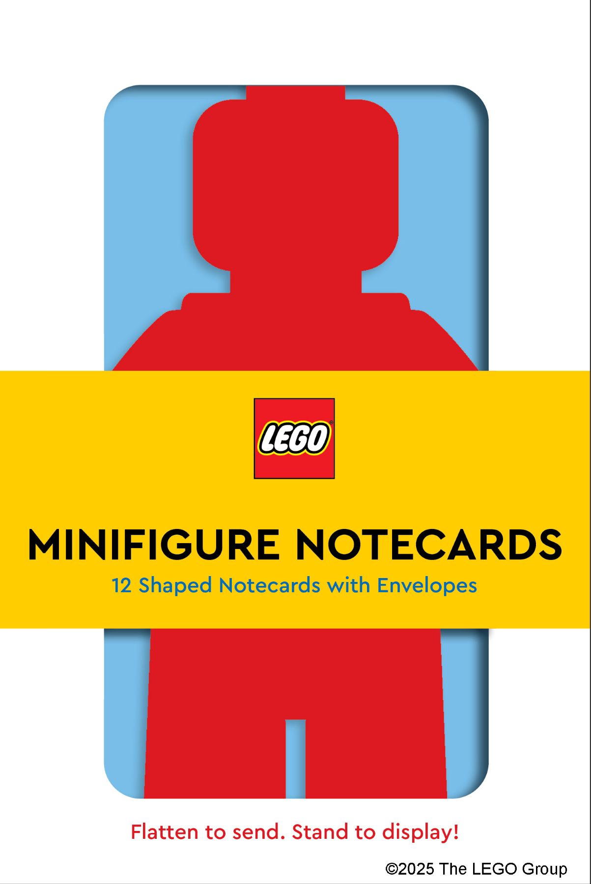 LEGO set 5009897-1 Minifigure Notecards: 12 Shaped Notecards with Envelopes - Image 1