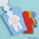 LEGO set 5009897-1 Minifigure Notecards: 12 Shaped Notecards with Envelopes - Image 3