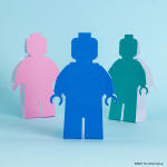 LEGO set 5009897-1 Minifigure Notecards: 12 Shaped Notecards with Envelopes - Image 4