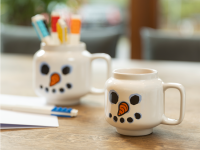 LEGO set 5009906-1 Minifigure Ceramic Mug (Snowman 530ml) - Image 3
