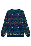 LEGO set 5009960-1 Adults Christmas Sweatshirt - Dark Blue - Image 2