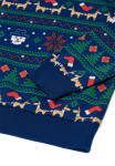 LEGO set 5009960-1 Adults Christmas Sweatshirt - Dark Blue - Image 3